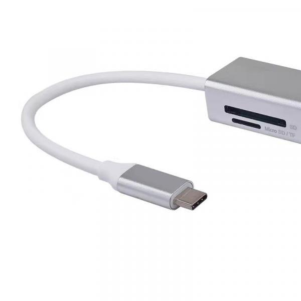 Equipaggiare 133480 USB-C 5 in 1 adattatore multifunzionale