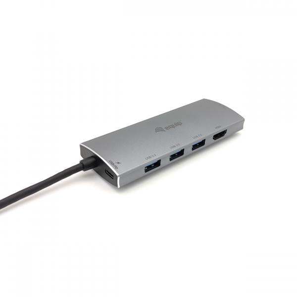 Equipaggia 133482 Adattatore multifunzionale USB-C 7IN 1