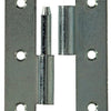 Mack 1013260 - 2 bisagras españolas izquierda galvanizadas h 90 x w 50 mm | 5 piezas