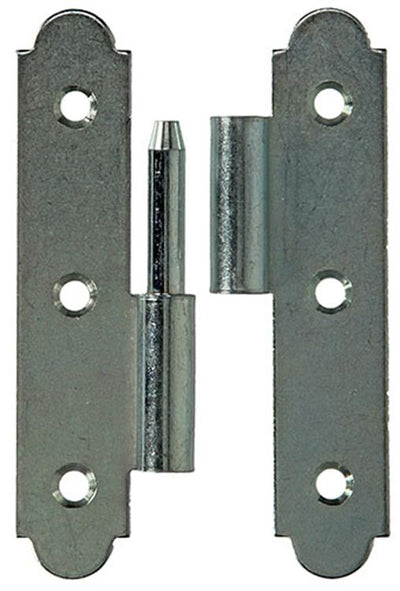Mack 1013260 - 2 Spanish hinges left galvanized h 90 x w 50 mm | 5 pieces