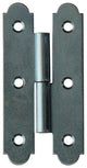 Mack 1013262 - 2 bisagras españolas derecha galvanizadas h 100 x w 50 mm | 5 piezas