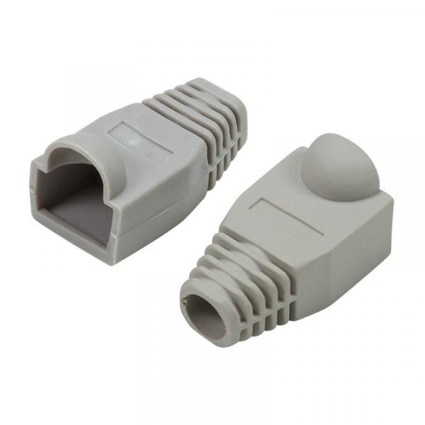 Equipaggiare l'avvio del cavo 151177 per connettore RJ45, grigio, set di 100pcs