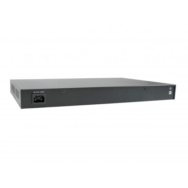 ABI Levelone GEP-2821 Switch Poe Gigabit a 28 porte, output POE 24x, 2x Gigabit RJ45, 2x Gigabit SFP, 1H