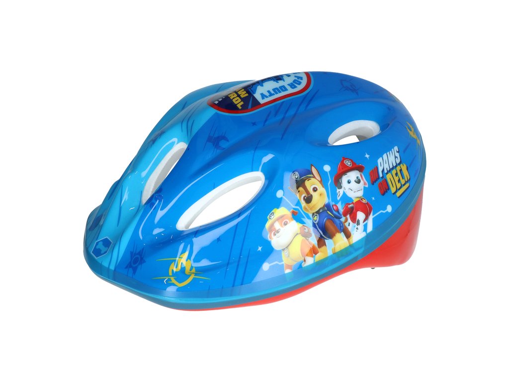 Nickelodeon Bicycle Helmet Boys Blue rojo Tamaño 52-56 cm