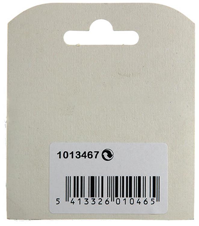 Mack 1013467 - 2 bisagras para muebles derecha niquelada alto 30 x ancho 40 mm | 5 piezas