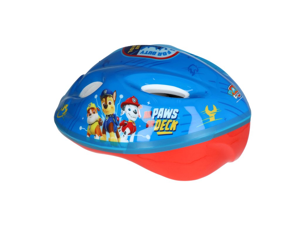 Nickelodeon Fietshelm jongens blauw rood maat 52-56 cm