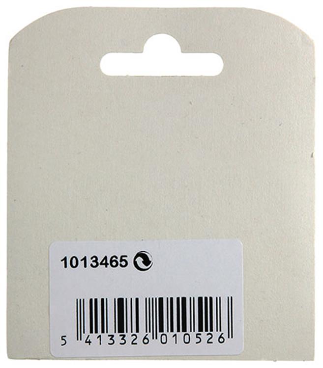 Mack 1013465 - 2 bisagras para muebles derecha niquelada alto 50 x ancho 40 mm | 5 piezas