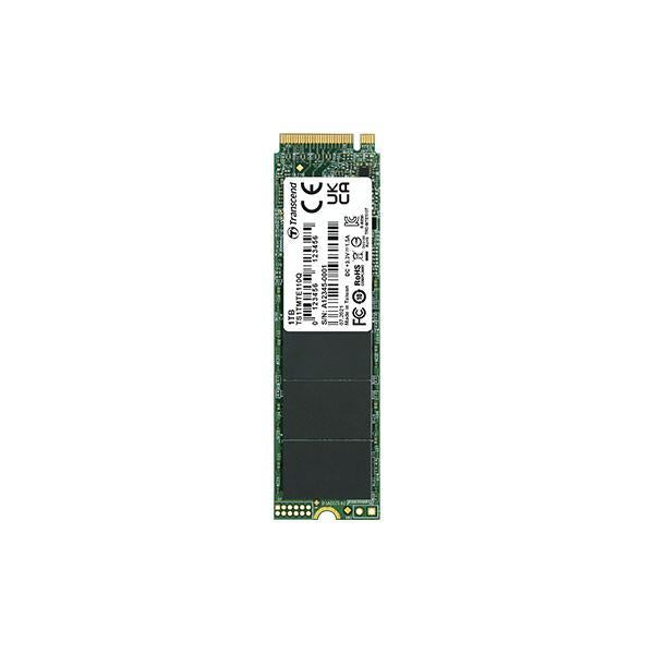 Trascendi Transcend TS1TMTE110Q 110Q PCIE SSD, 1 TB, M.2 2280, PCIe Gen3x4, M-Key, QLC, DRAM-INTERE