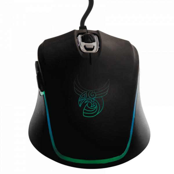 L33T Gaming 160399 Tyrfing Wired RGB Gaming Mouse, 6 botones, 10,000dpi, USB