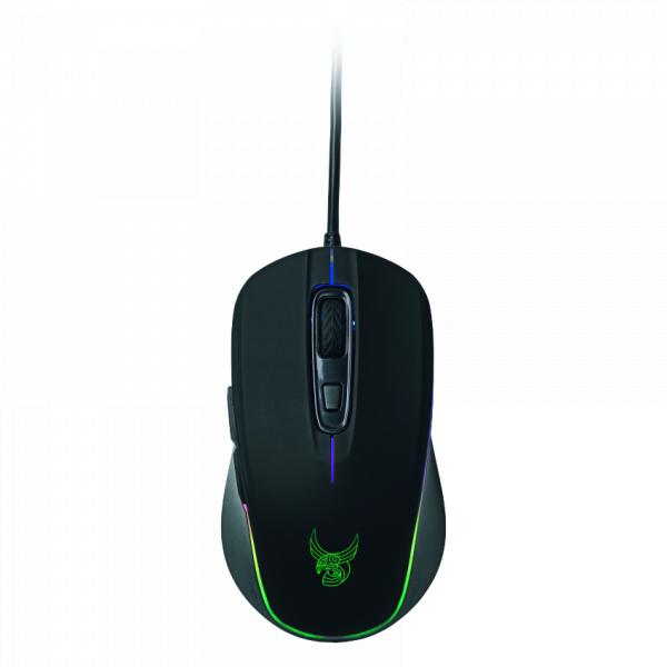 L33T Gaming 160399 Tyrfing Wired RGB Gaming Mouse, 6 botones, 10,000dpi, USB