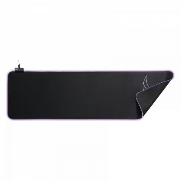 L33t gaming l33t gaming 160406 asar bardagi xxl rgb gaming mousepad, fast surface. 920 x 294 x 3 mm, black