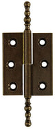 Mack 1013558 - 2 bisagras para muebles derechas bronceadas h 50 x w 40 mm | 5 piezas