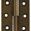 Mack 1013558 - 2 bisagras para muebles derechas bronceadas h 50 x w 40 mm | 5 piezas