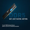 Memoria DIMM CT8G48C40U5 crucial, 8 GB, DDR5, 4800 MHz, CL40, 1.1V