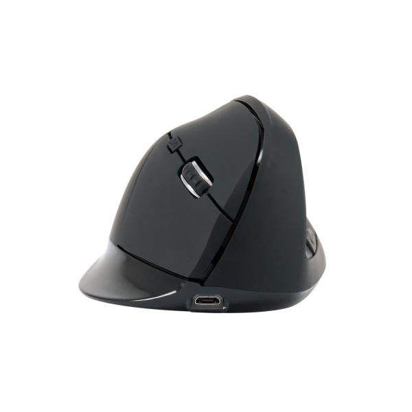 Conceptronic concepttronic lorc03b lorcan ergo 6 pulsante mouse bluetooth ergonomico, bluetooth, ottico, 1600 dpi