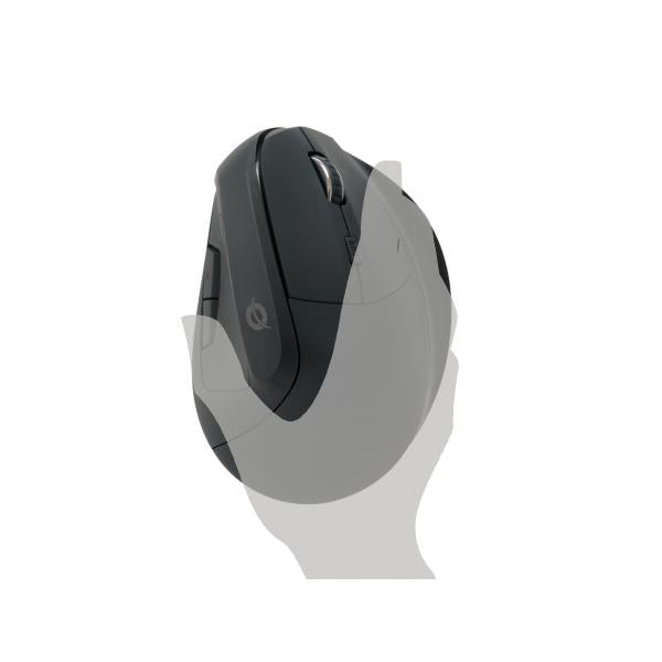 Conceptronic concepttronic lorc03b lorcan ergo 6 pulsante mouse bluetooth ergonomico, bluetooth, ottico, 1600 dpi