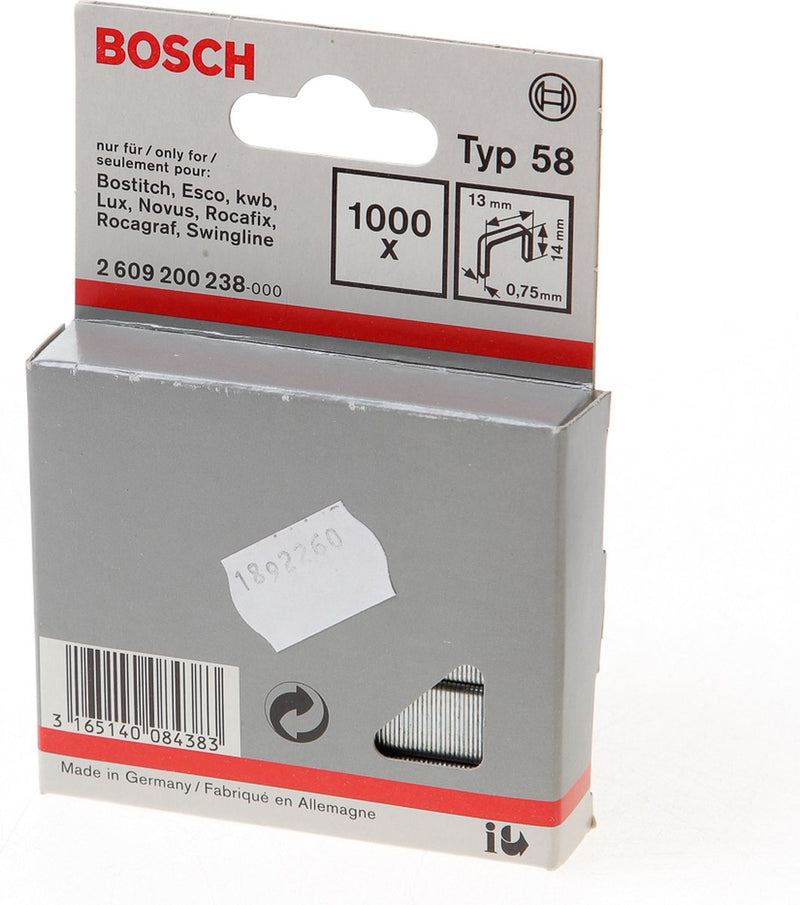 Bosch - non con filo sottile tipo 58 13 x 0,75 x 14 mm