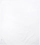 Lenzuolo per culla Meyco Baby Uni - bianco - 75x100 cm - 0,3 tog