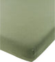 Lenzuolo con angoli per culla Meyco Baby Uni - jersey - verde oliva - 60x120 cm