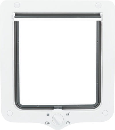 Trixie a 4 vie gatto flap xl incluso tunnel pezzo bianco