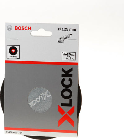 Accesorios Bosch plato soporte x-lock para discos de fibra 125 mm blando - 1 pieza(s) - 2608601714