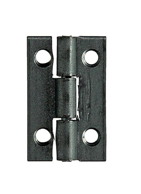 Mack 1013544 - 4 bisagras estrechas galvanizadas h 30 x w 19 mm | 5 piezas