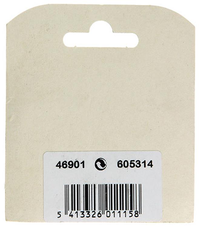 Mack 1013544 - 4 bisagras estrechas galvanizadas h 30 x w 19 mm | 5 piezas