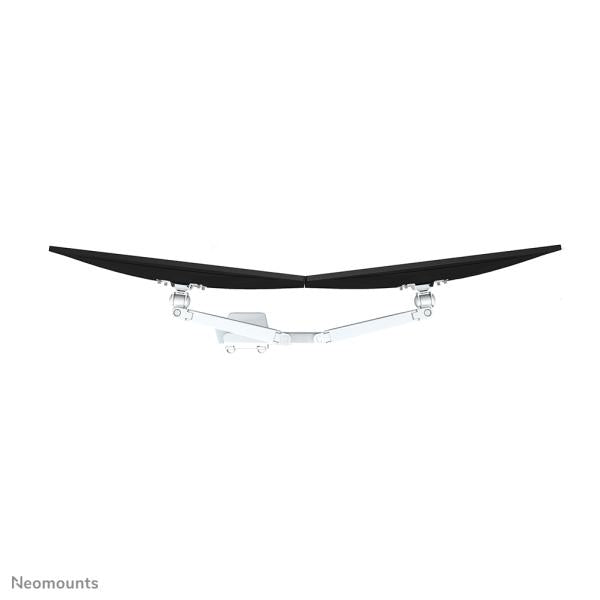 Neomounts Neomounts FPMA-D750DWhite2flat Screen Desk Desk, Grommet, doble montaje, 10 32 pulgadas