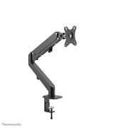 Neomounts ds70-700bl1 gas spring desk mount, clamp grommet, 17 - 27 inch, black - afbeelding 4