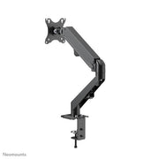 Neomounts ds70-700bl1 gas spring desk mount, clamp grommet, 17 - 27 inch, black - afbeelding 5