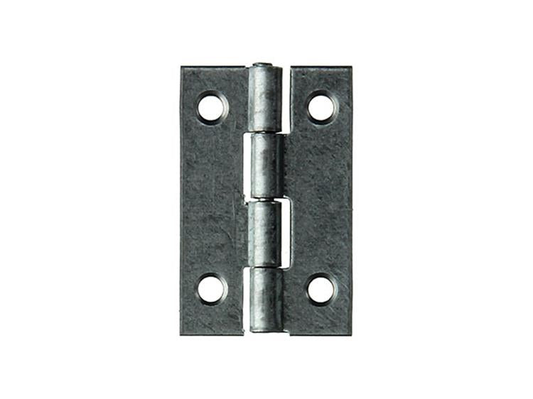 Mack 1013246 - 4 bisagras estrechas galvanizadas h 40 x w 25 mm | 5 piezas