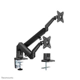 Neomounts Neomounts DS70-810BL2 Montaggio da scrivania Ultra Flat, Grommet a morsetto, doppio montaggio, 17 32 pollici - afbeelding 3