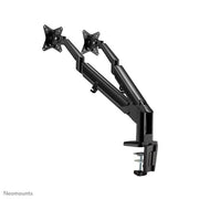 Neomounts ds70-810bl2 desk mount ultra flat, clamp grommet, dual-mount, 17 - 32 inch - afbeelding 5