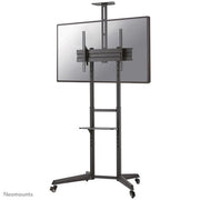 Neomounts neomounts fl50-550bl1 mobile floor stand incl. avand cam shelf, 30 70 inch, 50kg - afbeelding 1