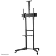 Neomounts neomounts fl50-550bl1 mobile floor stand incl. avand cam shelf, 30 70 inch, 50kg - afbeelding 4