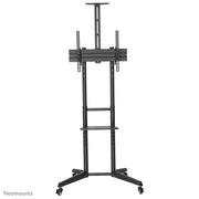 Neomounts neomounts fl50-550bl1 mobile floor stand incl. avand cam shelf, 30 70 inch, 50kg - afbeelding 5
