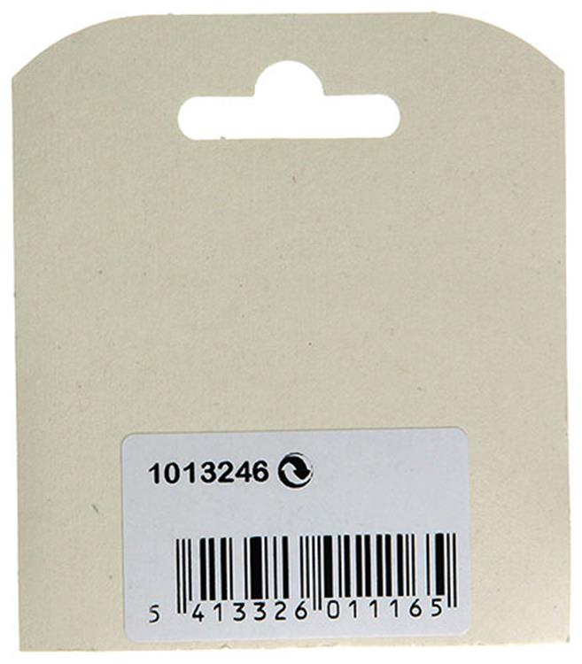 Mack 1013246 - 4 bisagras estrechas galvanizadas h 40 x w 25 mm | 5 piezas