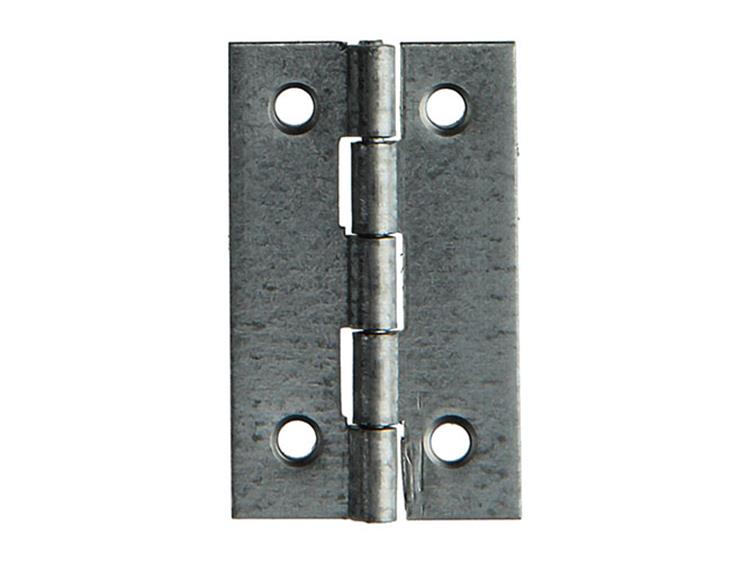 Mack 1013247 - 4 bisagras estrechas galvanizadas h 50 x w 30 mm | 5 piezas