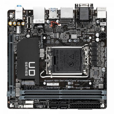 Gigabyte h610i ddr4 h610i ddr4, mini-itx, intel, lga 1700, ddr4 dimm, 64 gb, m.2, tpm, gblan