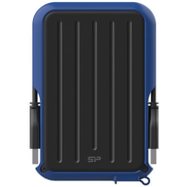 Silicon power silicon sp010tbphd66ss3b armor a66 portable hdd, 1 tb, usb3.2 gen 1, mil-std