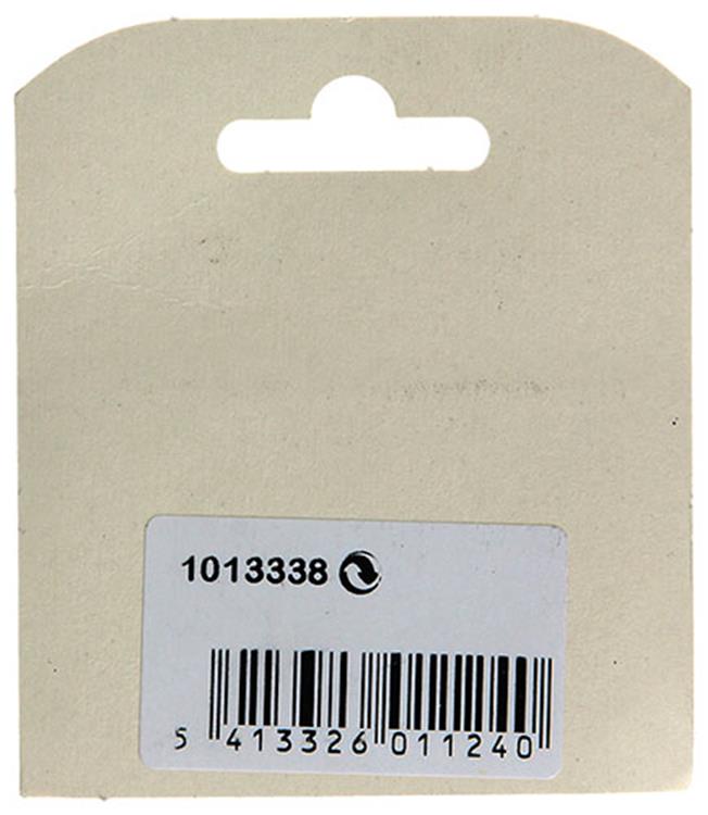 Mack 1013338 - 2 bisagras estrechas latón h 50 x w 30 mm | 5 piezas