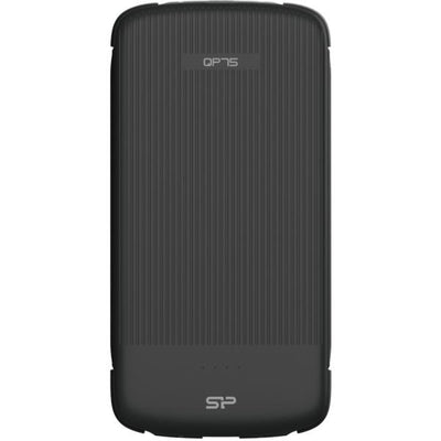 Silicon power silicon sp10kmapbkqp750k qp75 powerbank, li-polymer, 10.000mah, usb type c, 500 charging cycle