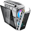 Cooler master cooler mcm-h500p-wgnn-s01 mastercase h500p white mesh argb editie, atx, window, dual 200mm