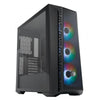 Cooler master cooler mb520-kgnn-s00 masterbox 520 mesh, red, atx, midi, edge-to-edge transparent window