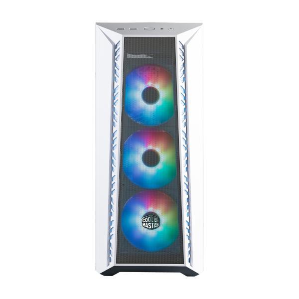 Cooler Master Cooler MB520-WGNN-S01 Masterbox 520 White, ATX, MIDI-Tower, Finestra trasparente da bordo a bordo