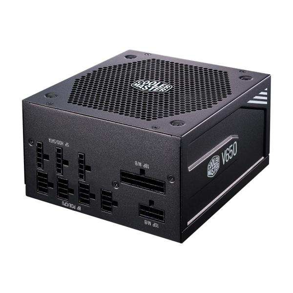 Cooler master cooler mpy-650v-afbag-eu v650 gold v2, atx, 650w, modular, apfc, 135mm, 32 db (silent), black