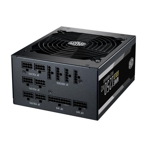 Cooler master cooler mpe-c501-afcag-eu mwe gold v2, atx, 1250w, rtx ready, modular, 140mm, black