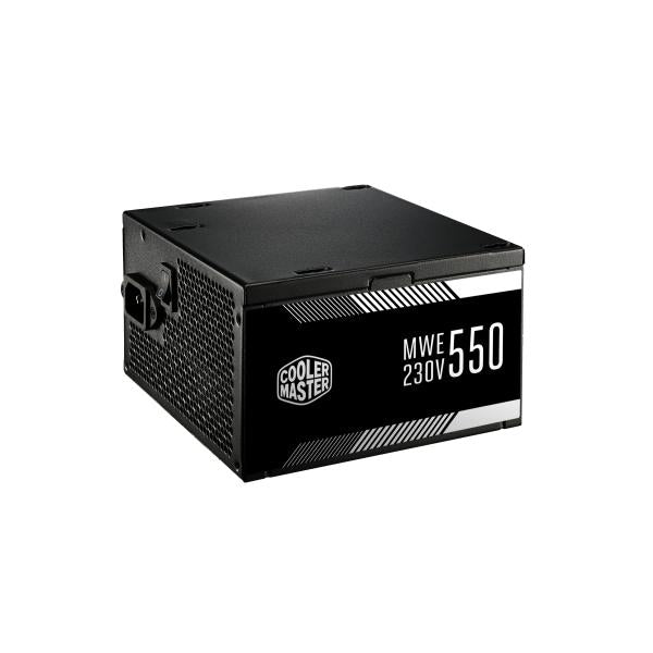 Cooler master cooler mpe-5501-acabw-beu mwe 550 bronze-v2 230v, 120mm, 85%, 2x pcie, black