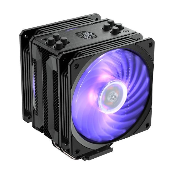 Cooler Master Cooler RR-212S-20pc-R2 Hyper 212RGB Black Edition W LGA1700, 120mm, 650-2000 giri / min, 4-calcola