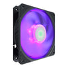 Cooler master cooler mfx-b2dn-18npc-r1 sickleflow 120 rgb, 4-pin, 120mm, rifle, 650-1800 rpm, 8 27 dba